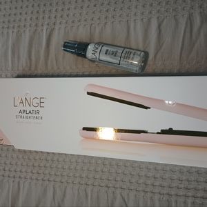 NIB L'ange Straightener and New Heat Shield Spray